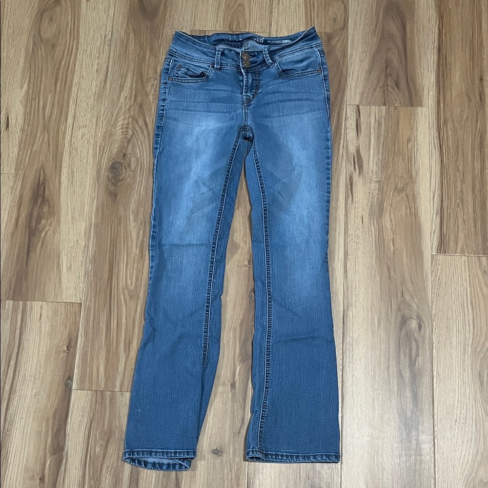 Wallflower The Luscious Curvy Fit Blue Boot Cut Jeans